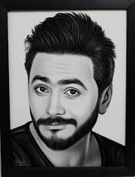 بورتريه فني من صورة جاهزة